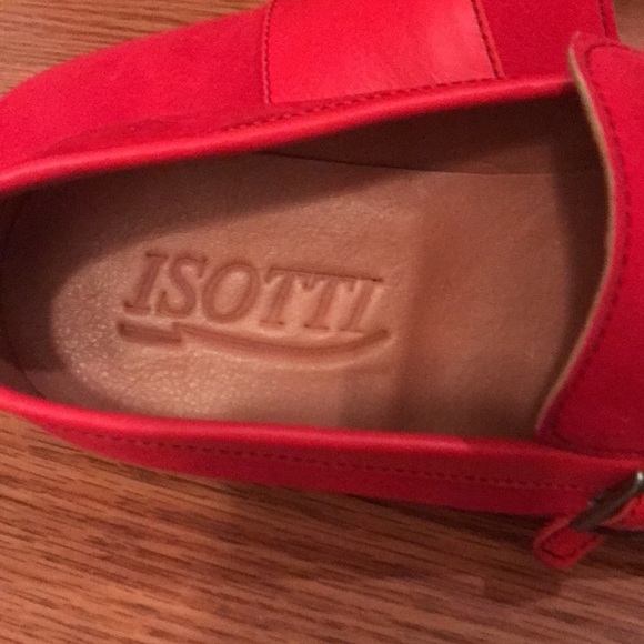 Isotti Red leather Loafer - Picture 5 of 7